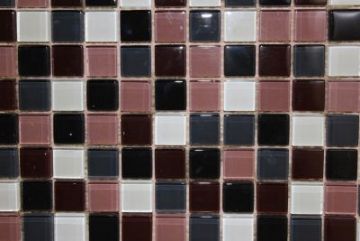 Glass Mosaic Tiles (1" X 1") TMS-920