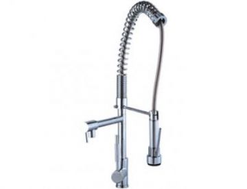 Single Handle Kitchen Faucet with Pullout - JADE-1056