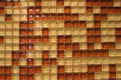Glass Mosaic Backsplash Tiles (1/2" X 1/2") G1515-002
