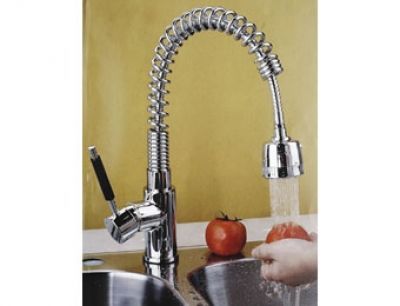 Single Handle Kitchen Faucet with Pullout - JADE-1055