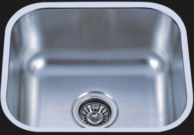 Undermount 18" Single Bowl Stainless Steel Sink - JADE-1815