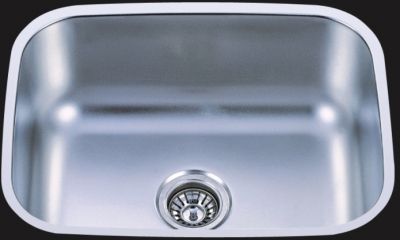Undermount 23" Single Bowl Stainless Steel Sink - JADE-2318